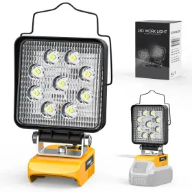 Sku066950002-us-fba-5 Ecarke Led Work Light For Dewalt 20v Max 140 Pivoting Head Flashlight Dewal
