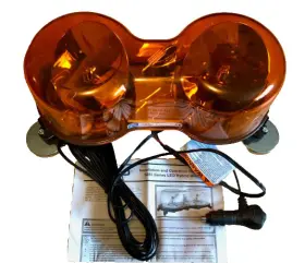 Ecco5280a-mg Ecco 5280a-mg Hybrid Led Minibar 13 Inch Magnet Mount Amber Lens And Light Bar