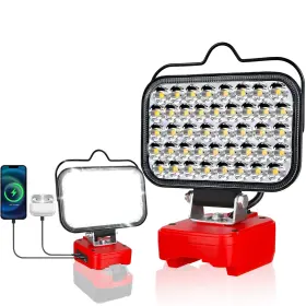 Edtran 768383319415 Portable 84w Cordless Work Light For Craftsman V20 Battery 8000lm