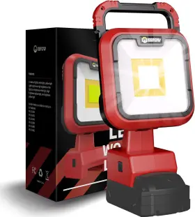 Eefow 445029418468 Work Light For Milwaukee M18 Battery Portable 68w 6800lm Cordless 18v Bat