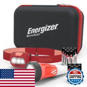 B0dtbxg6y7 Energizer Weatheready Power Outage Kit 2-in-1 Led Flashlight Lantern