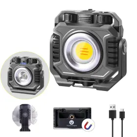 Kxk-ub786 Eraylife Cob Rechargeable Led Work Light 40 Hours Long Lasting With Stepless Dimming