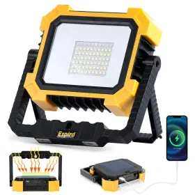 Espird 797999024468 Portable Led Work Solar Light 12000mah 10000lm Magnetic Worklight With 4 Mod