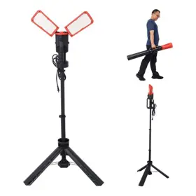 2x50w Etsg 699914902175 10000 Lumen Camping Light Led Work With Extendable Tripod