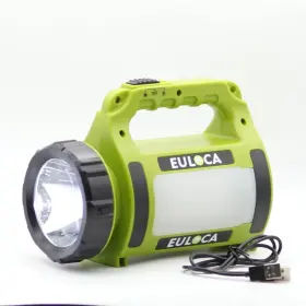 5999 Euloca Rechargeable Led Torch Multi-functional Camping Lantern Waterproof Spotligh