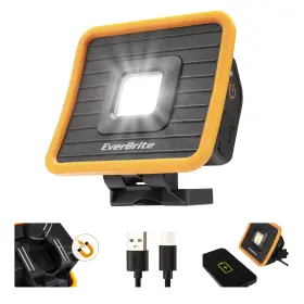 Everbrite 820909794769 Led Work Light 1000 Lumens Rechargeable Cob Portable Magnetic Li