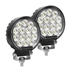 0706-4 Exzeit 112w Led Tractors Work Lights 4.5 Inch 150 Beam Flood Light Tr