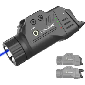 B0ftxrs6l3 Ezaiming Blue Laser Light Combo With Low And High Rear Switchs For Picatinny/glk