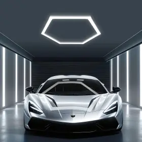 1hexagon Faishilan Led Hexagon Garage Lights