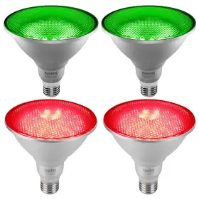 Flpar2r2g4 Familite Par38 Led Flood Light Bulbs 2 Red Green Customized Chips And Gl