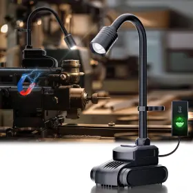 Favorlite 973365304691 Led Work Light 5000mah Magnetic Gooseneck Rechargeable 2000 Lumen 360