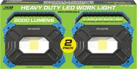 Wlr2000 Feit Electric Wlr2000/2/rp Portable Led Work Light 3 White Modes 2000 Lumens Heavy D
