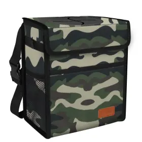 Fm208 Femuar Car Trash Can Leak Proof Bag Waterproof Garbage With Lid Fo