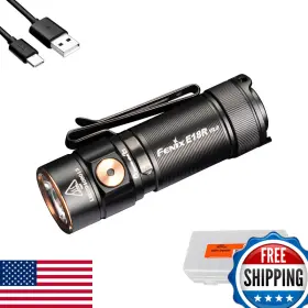 Fenix B0b476b7g8 E18r V2.0 Edc Flashlight 1200 Lumens Usb-c Rechargeable Ultra Compact