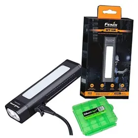 Wt16r Fenix Flashlights 811459033392 300 Lumen Rechargeable Magnetic Base Handheld Flashlight/worklight