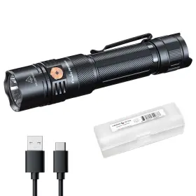 Pd36r-ace Fenix Pd36r Ace 3000 Lumen Rechargeable Tactical Flashlight Usb-c Dual Switc