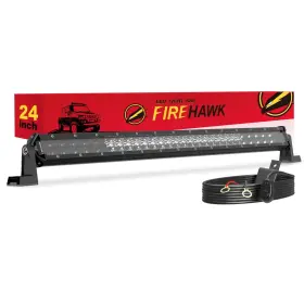 Te-ct5-24 Firehawk Led Light Bar 24 Inch 60 000lm 2026 New Japanese L-a-b Chips Spot