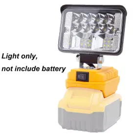 25424 Fit For Dewalt 20v Max Portable Flood Light Flashlight Tool Outdoor Led Worklight