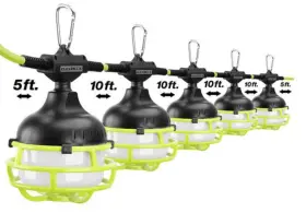 Fzlsled03 Flexzilla 50ft 18/3 8000 Lumen Led String Light