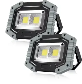 Fosfis 633337430938 Rechargeable Work Light 30w 1500 Lumens Ultra Bright Portable Led