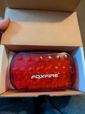Fox Fire 832899008849 Foxfire Led Light Psl-rwm Red Emergency Safety Warning Beacon Magnetic Flashing