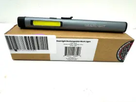 Gearlight 850021168506 Rechargeable 3-1 Led Work Light With Magnetic 3 Modes Pen/flood/uv Nib