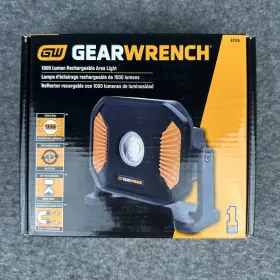 83124 Gearwrench Rechargeable Area Light 1000 Lumens Magnetic Base Read Desc