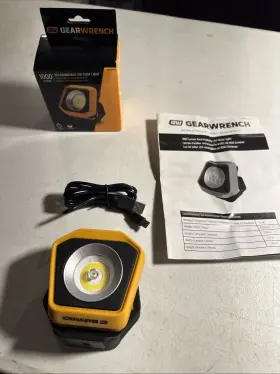Gwsl1000 Gearwrench 1000 Lumens Rechargeable Shop Light