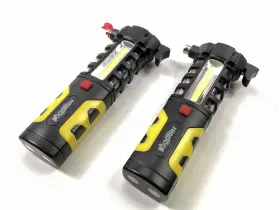 Gg-houdini-y-2 Go Green 2 Gg-houdini Flashlights With Seat Belt Cutter And Glass Breaker 3 Aa