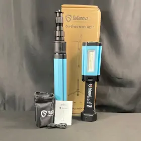 Gl3400150 Gogonova Blue Black Battery Powered Cordless Rechargeable Work Light