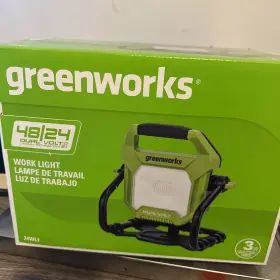 24wl1 Greenworks 48v/24v Dual-volt Work Light Tool Only Corded Or Battery