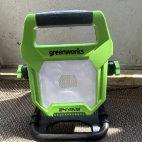 Wlg503 Greenworks 24v Led Cordless Work Light Portable Battery Powered