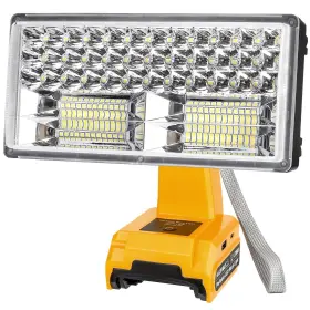 Yx-40w-102 Grvodfrta 50w 4200lm Cordless Led Work Light For Dewalt 20v Max Battery Portable Flood
