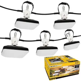 Gt-421cp Gt-lite 50ft Led Work Light 7500 Lumen 75w Damp Location Construction String Ligh
