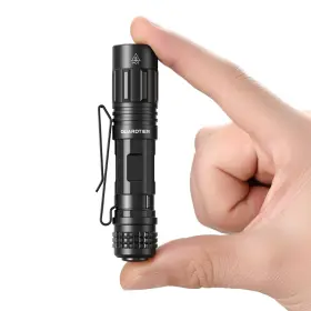 M70e Guardtier Dual-power Pocket Flashlight - 500lm Rechargeable Edc Light With Clip 4