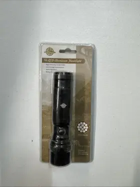 210-1004 Guidesman 14 Led Aluminum Lightweight Flashlight With Extra Brightness New B