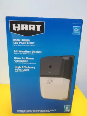 90-1250-35 Hart 850026231588 New 3500 Lumen Led Pack Light Outdoor Lighting Fsi