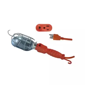 Hdx 445028870816 75-watt Incandescent Trouble Work Light With 25 Ft. Cord Single Grounded Outlet