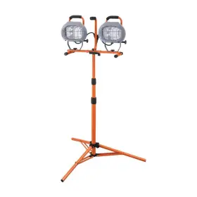 637449 Hdx 1000-watt Halogen Twin-head Tripod Work Light