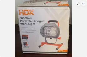 Hdx 819286012658 Portable Halogen Work Light 250 Watt