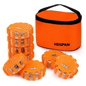 Gp908 Heigpan Gp9x8 8 Pack Led Road Flares Emergency Roadside Lights Safety Flashing Warn Inch