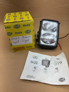 006991653 Hella 991-653 1ga Double Beam Work Lamp Dual Spot Light 12v 55w Bulb As115