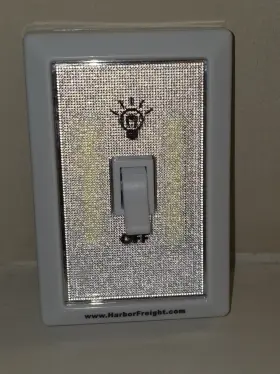 64723 Hfs New 200 Lumen Cob Brilliant Bright White Lights Mountable Anywhere Light Switch