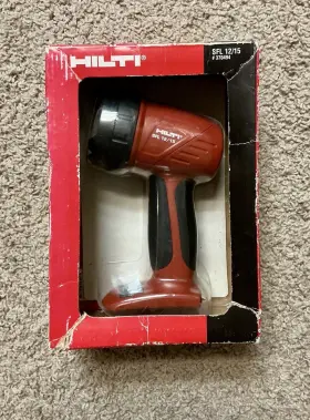 370494 Hilti New Sfl 12/15 Cordless Flashlight Work Light Bare Tool #370494