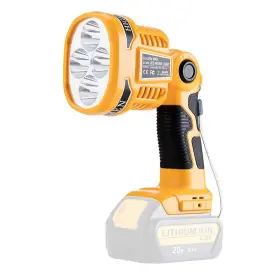 Hipoke 789219310192 20v Led Work Light Powered By Dewalt Lithium Ion Battery 12w 1120lm R