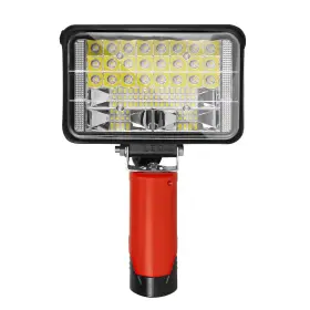 10.8v-12vttttt Hliepiha 738058258141 Milwaukee Cordless Led Work Light 27w 7200lm Pivoting Head