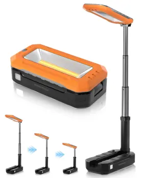 Vp-wl01 Homechoose Led Work Light Rechargeable With Magnet Base And Hanging