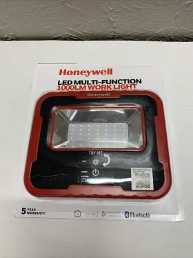 Led1000 Honeywell 884617739733 Lumen Multi-function Bluetooth Speaker Work Light Rechargeable
