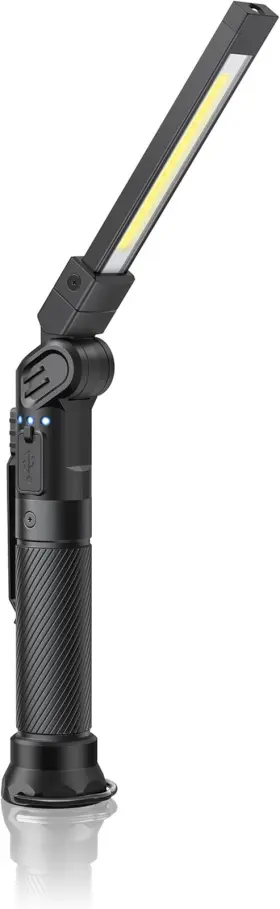 Hotligh 313041230214 Magnetic Work Light - 3200mah Mechanic With Base And Hangin