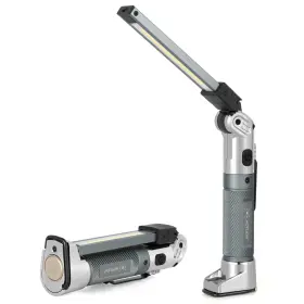 Zf6780 Hotligh Magnetic Flashlight - 4000mah Rechargeable Work Light With Hook Design 1200